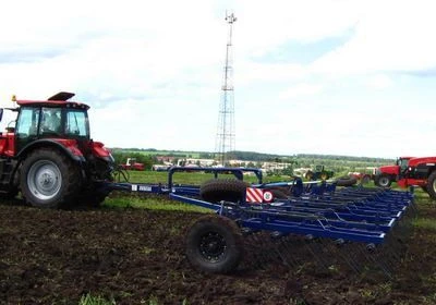 Heavy hydroficated power harrow BZGT-21 "POBEDA"