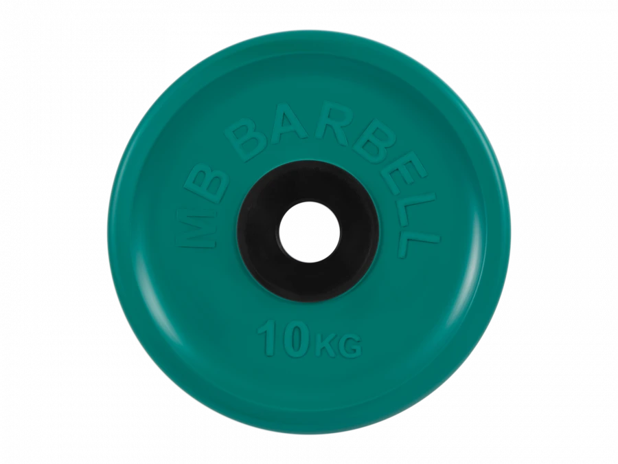 MB-PltCE-10 Euro-Classic rubber disc, green, 51 mm, 10 kg