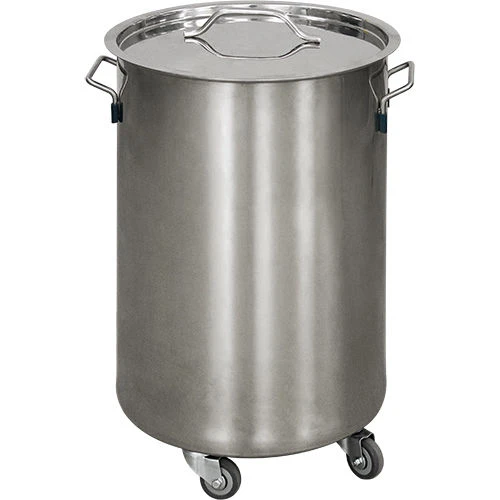 Trolleys-tanks for waste of MSW type
