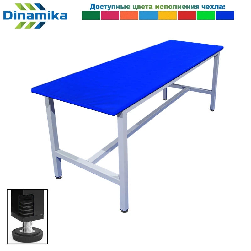 Locker room cloakroom bench (semi-soft)