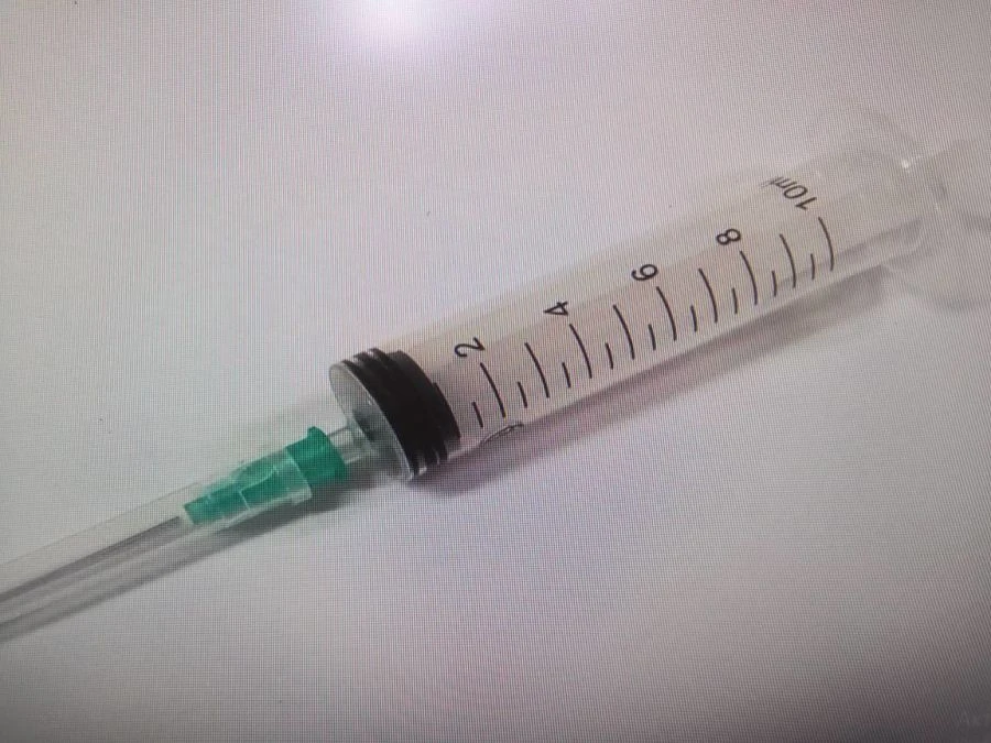 Injection syringe for single use, sterile three-detailed 10B "Luer" type, complete with 0.8x40 injection needle