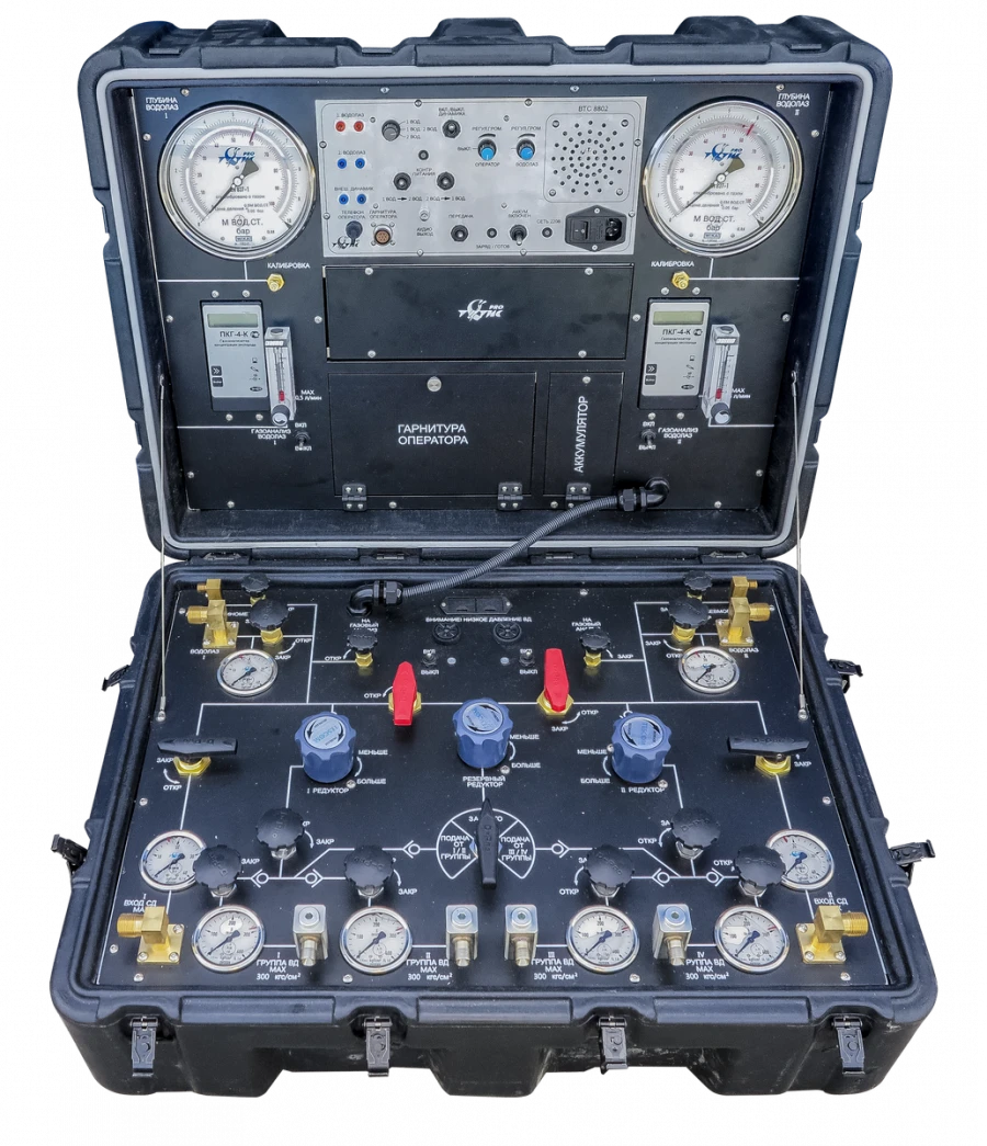 Diver air supply panel "PPV-2VGT-2"