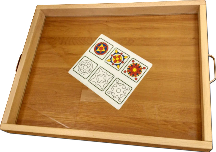 Tactile game "Drawing on Sand": basic set