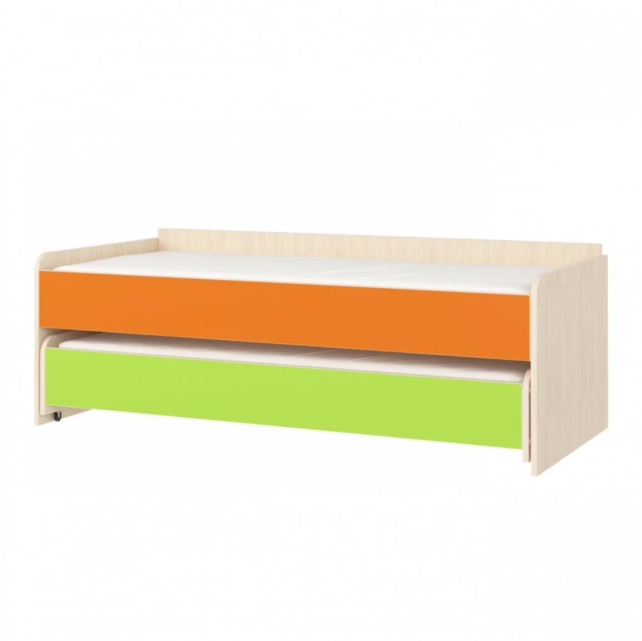 Children's bunk bed with pull-out cover (without cover)