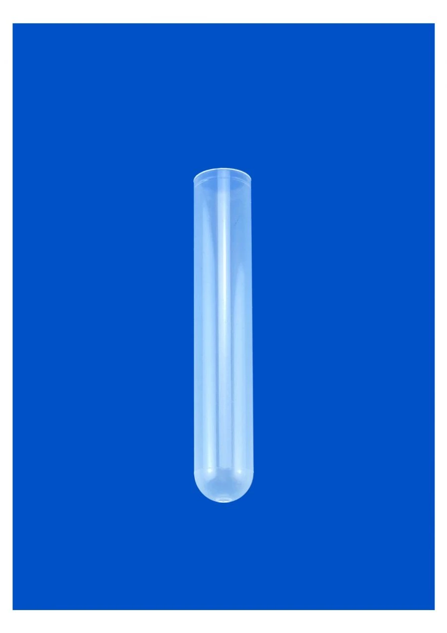 Non-sterile polymeric tube for in vitro diagnostics according to TU 32.50.50-021-54287340-2022: Round bottom tube P2-16-91-PS