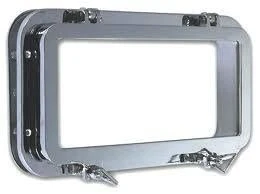 Rectangular steel ship's portholes (type E, type F)