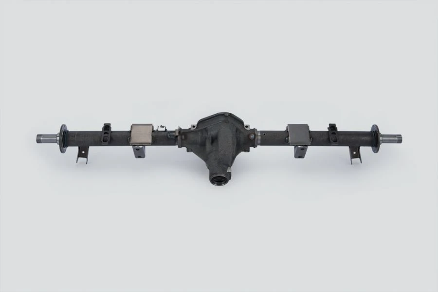 Rear axle crankcase with half axle housings (for Uaz Patriot, pickup, cargo, without abs, track 1600 mm, with stabiliser) 236000