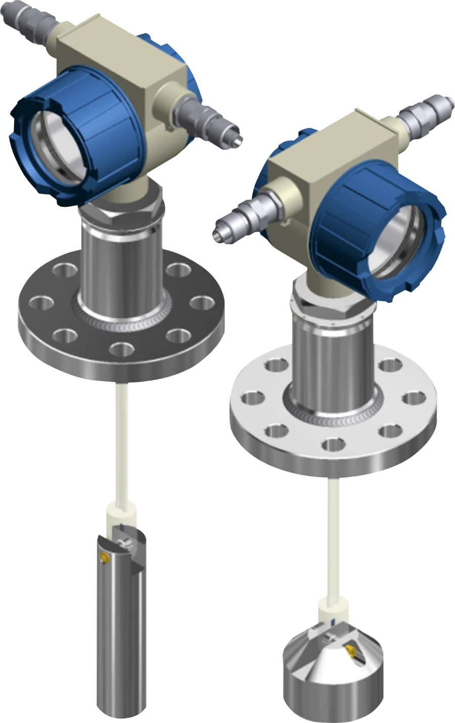 Multiphase INSOL-90X level transmitters