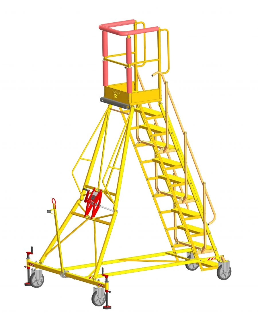 Aviation stepladder AS-23