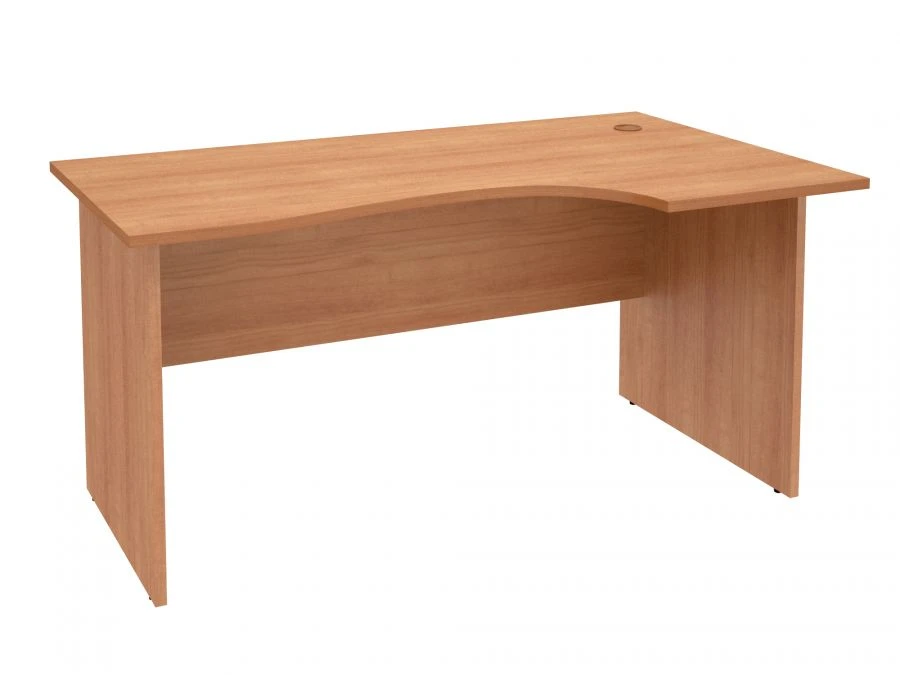 Right ergonomic desk. Set of office furniture "Alpha 61".