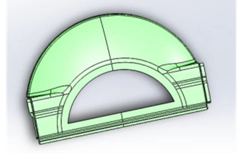 5299-40-5102011 Front left arch trim