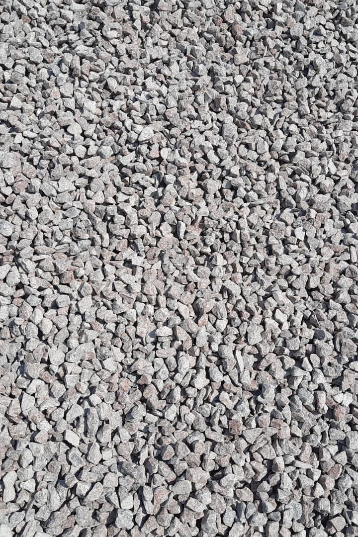 Crushed stone granite mixtures of fractions from 5 to 20 with a form of grain of 3 groups