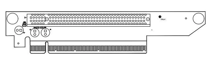 Expansion board Riser KDBA.466453.054