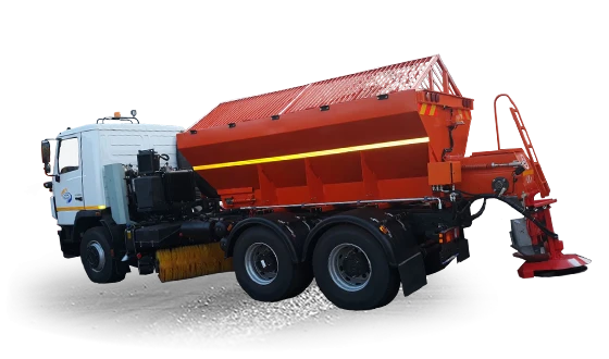 Combined ED 405B1 road machine based on KAMAZ 65111-50 chassis