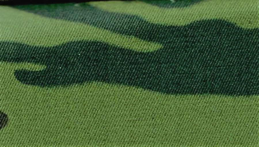 Printed cotton-polyester fabric, article C 27 BYU