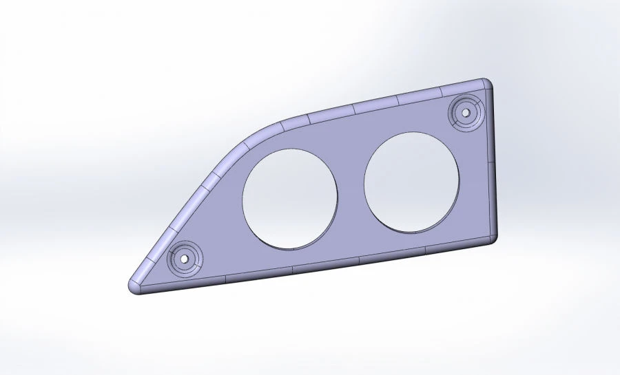 6241-03-5602533 Additional left lamp mask