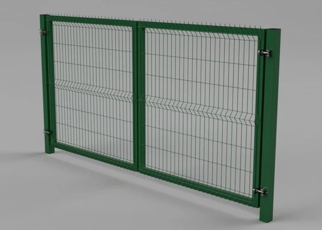 Swinging gate 3D URAL 150 Zn in PP