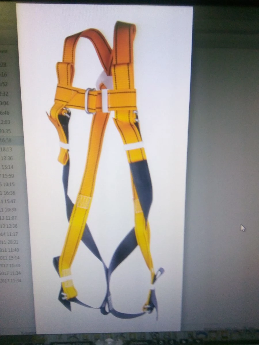 Personal protective equipment against falling from height. Safety harness of SPR IIJ1 model (component of SS safety systems)