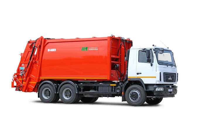 Rear-loading rubbish truck KO-440M20, type KO-440M20, base chassis: MAZ-6312C3, MAZ-6312C5