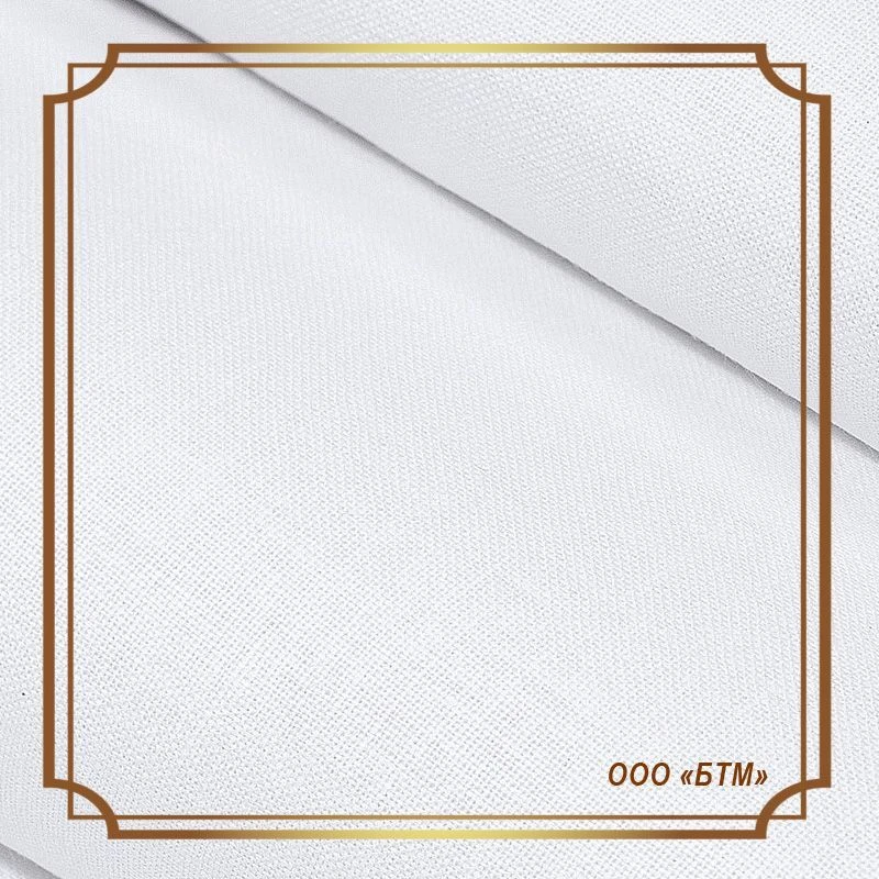 Ready-made bleached cotton calico fabric article 262 GOST