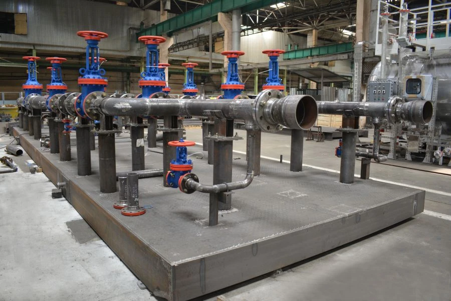 Furnace unit complete with reinforcement units Ar4, Ar5, Ar6 drawing. AI 007.04.18.000.00.00.000