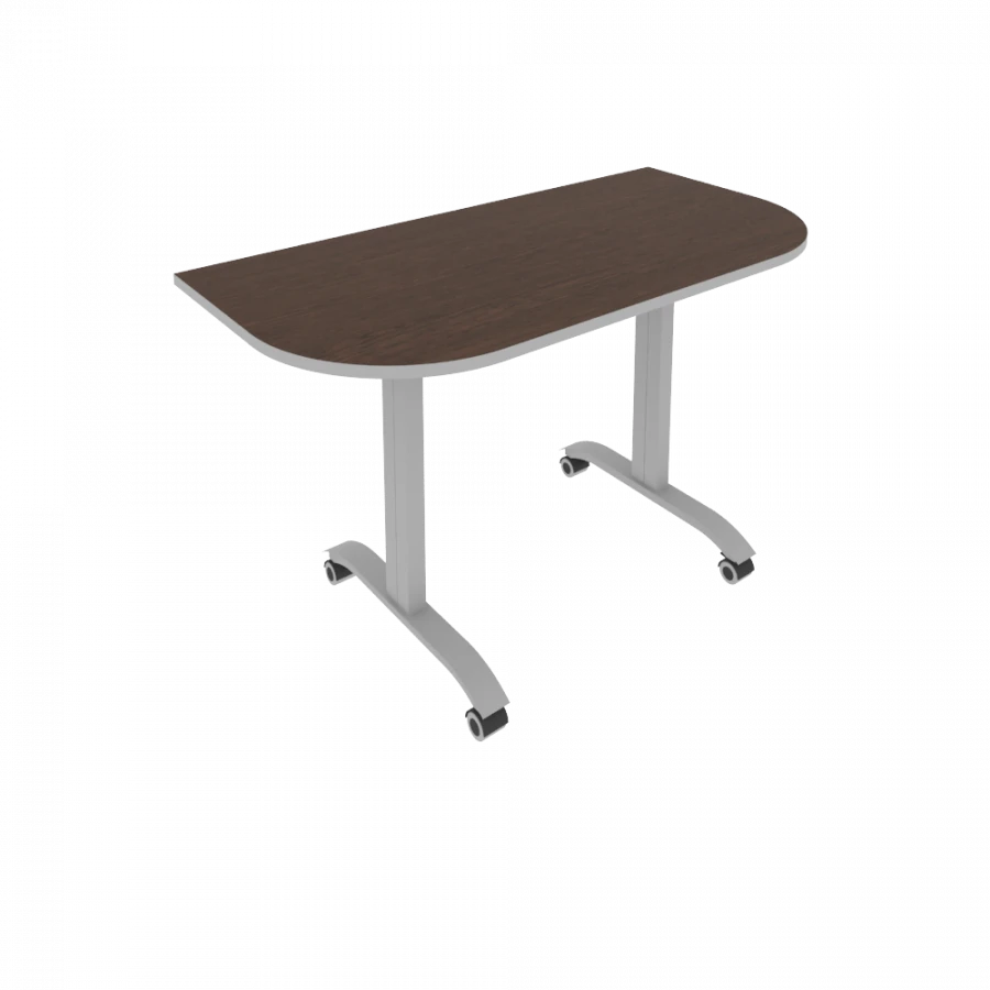 Tables on a metal frame of series Mobile System (Mobile System)