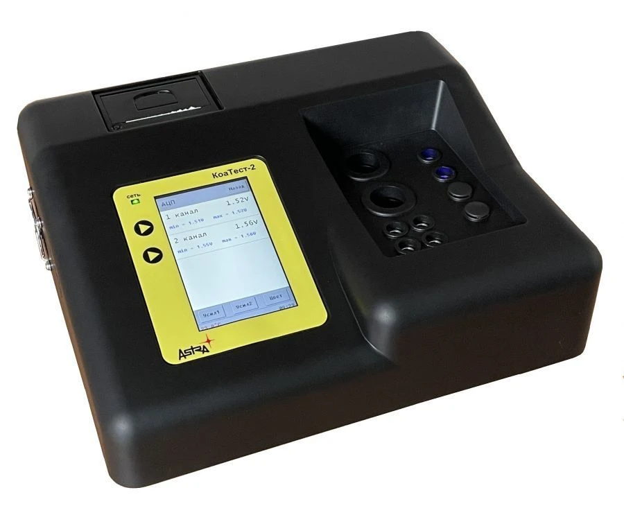 Blood coagulation analyser medical two-channel "CoaTest-2"