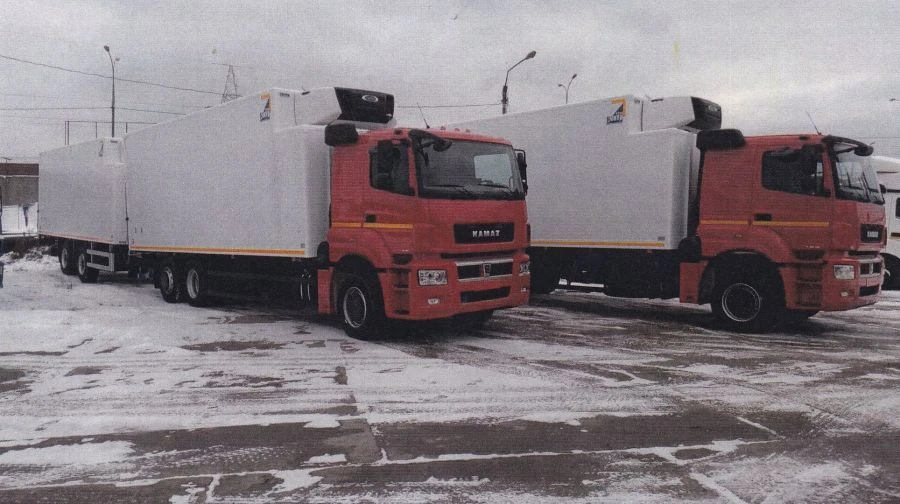 Trucks with diesel engine, types: 5796K4 (on chassis KAMAZ-62208-S5)