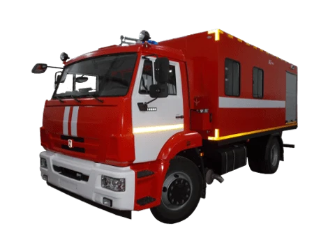 Fire fighting vehicle of gas smoke protection service AG (43253), type 4344-L2, modification 4344L6, based on chassis of modific