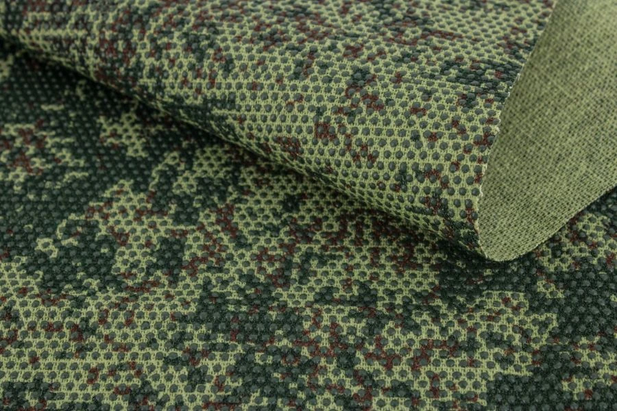 Vinylsilk-T with discrete coating
