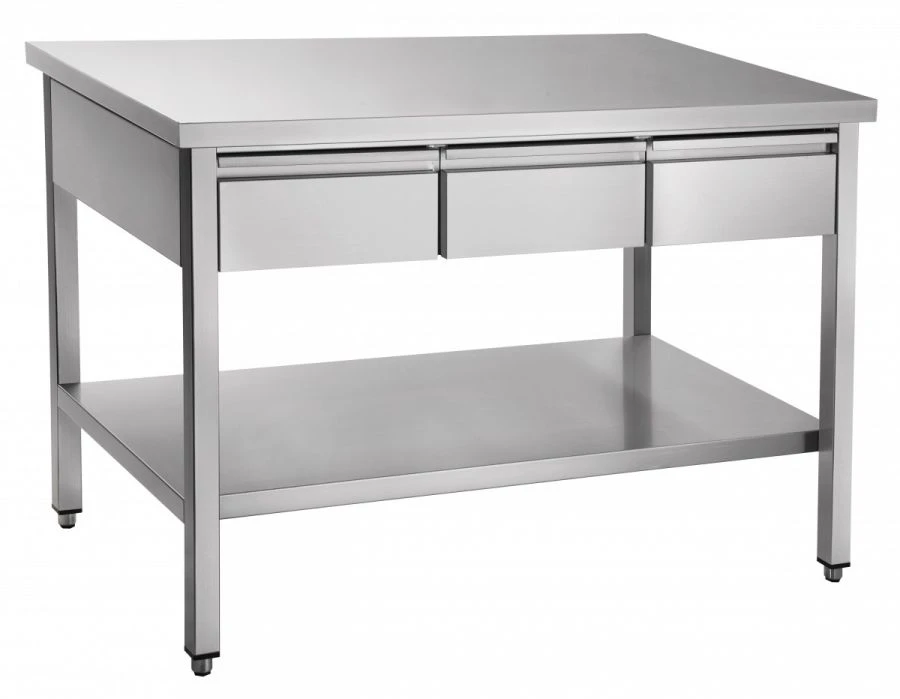 Table with wall-mounted drawer STN-7-2