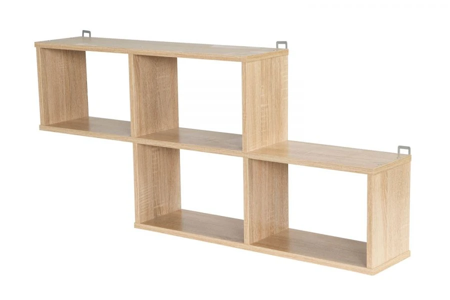 Hinged shelf