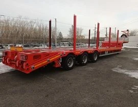 Semi-trailer heavy hauler three-axle HARTUNG 9104-03