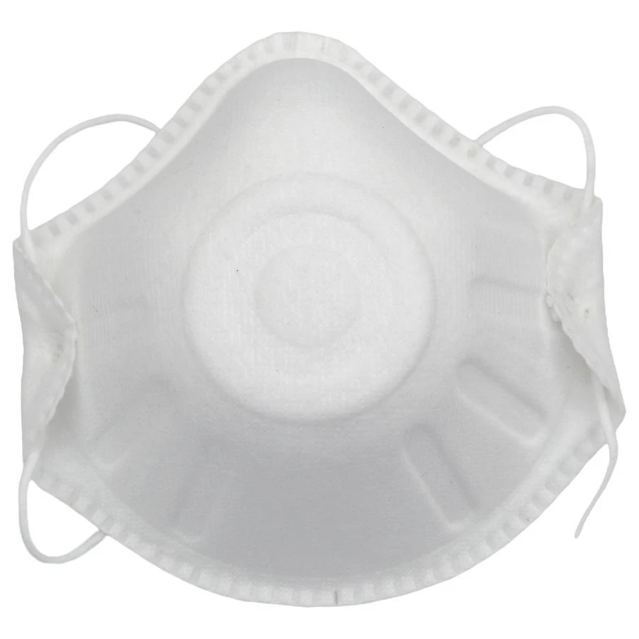Aerosol filtering half mask, "GuttaAir" trade mark, without valve, model GuttaAir FFP2 NR D
