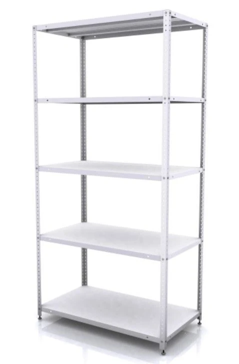 Lightweight 5-shelf warehouse rack STKO-5G 1230x500x2100