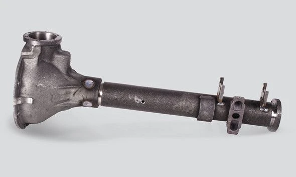 Front axle crankcase with axle housing (for Uaz sgr, with abs, with gur, Timken axle, disc brakes, track 1465 mm) 220600230