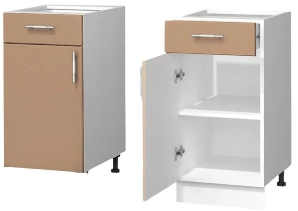 Combination kitchen table cupboard