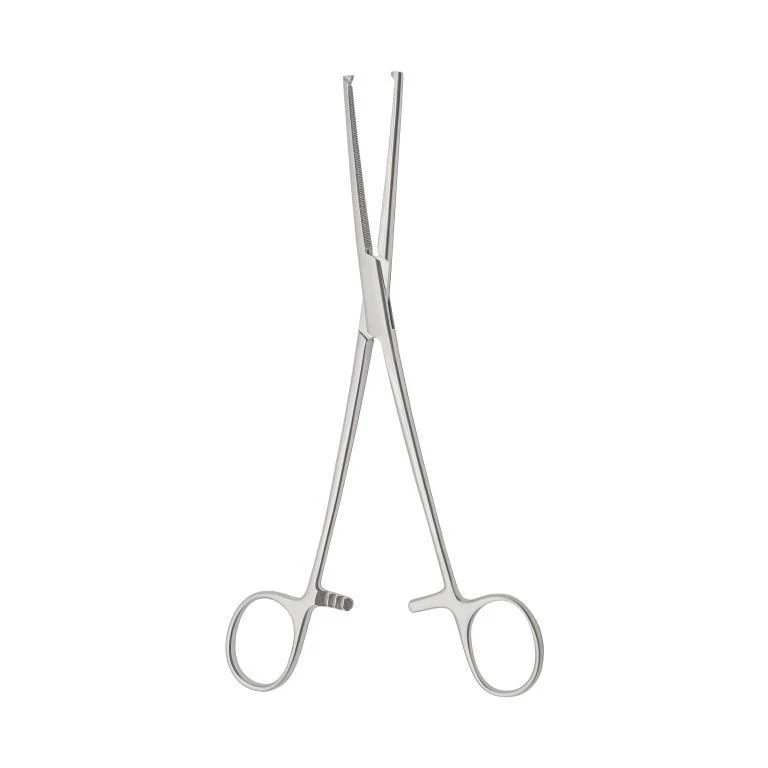 ??-01-285-20 Healing clamp 1x2-tooth toothed, straight, 200 mm