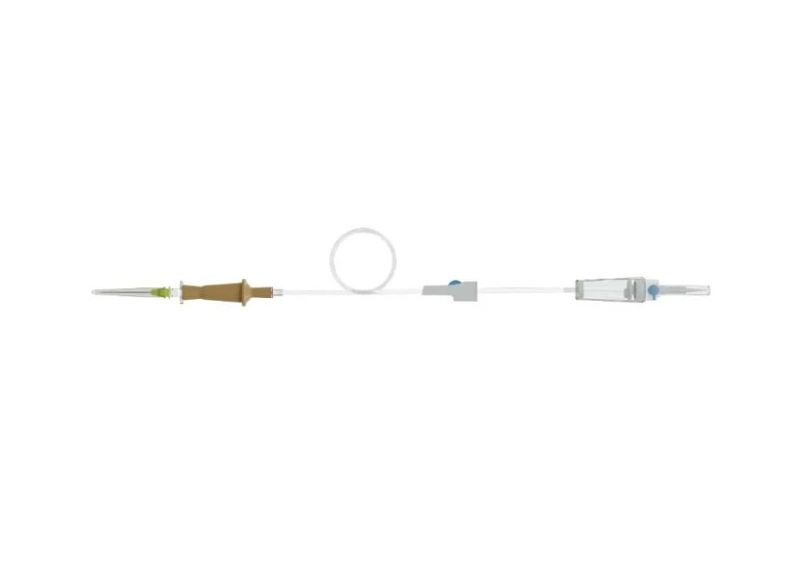 Device for infusion of blood substitutes and infusion solutions PR 23-02/1 (without light protection and in light-protective ver