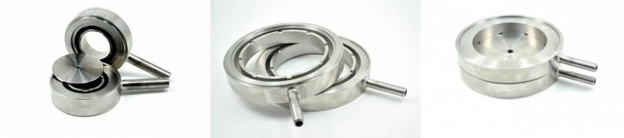 Standard chamber diaphragm (DCS) with angular method of differential pressure sampling. DN 25-500; PN 0-10 MPa