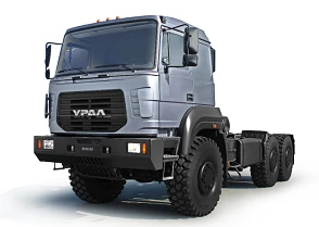 Chassis Ural 6370-1151 (Equipment options: gearbox ZF 16S2220, 16S1820; clutch: Hammer, ZF)