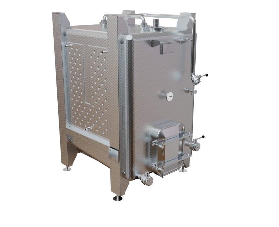 Rectangular container for wine storage series EWS