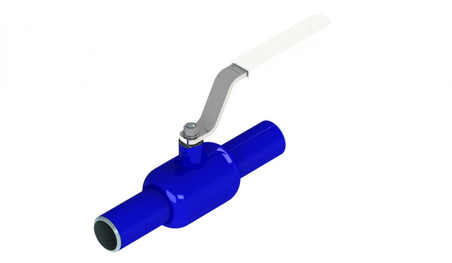 Ball valve ball valve all-welded standard bore under welding Du32, 40 atm. KSHTSS32.00.00.00.00