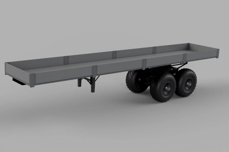 Semitrailer "VARYAG PP1300"