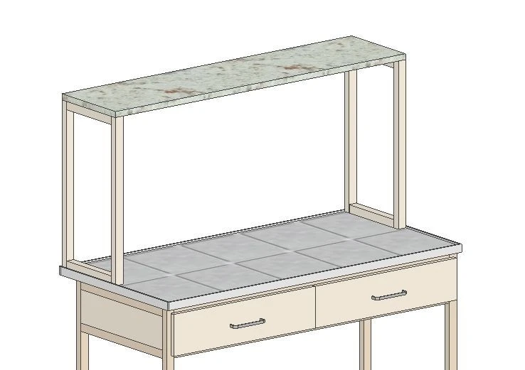 Stand (table shelf), "M" series