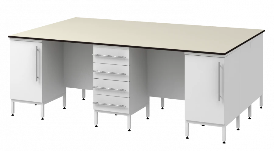 High island table on pedestal units 2400 SOTLg in