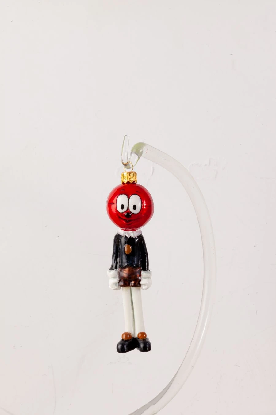Licence Christmas tree toy made of glass "Count Cherry"