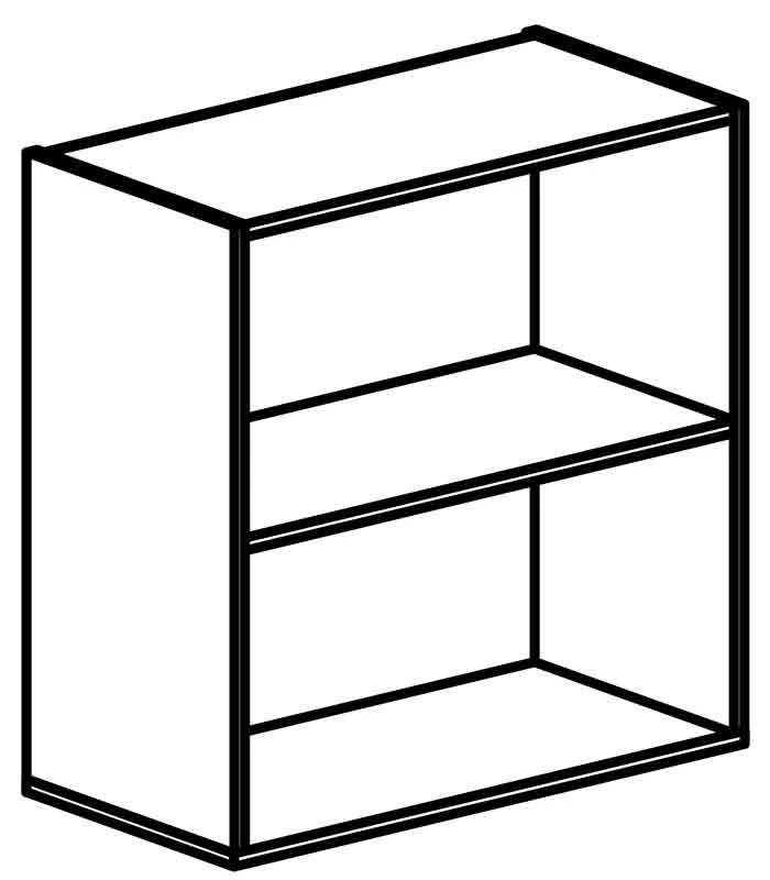 Mezzanine shelving unit 4501 Series "Rhythm"