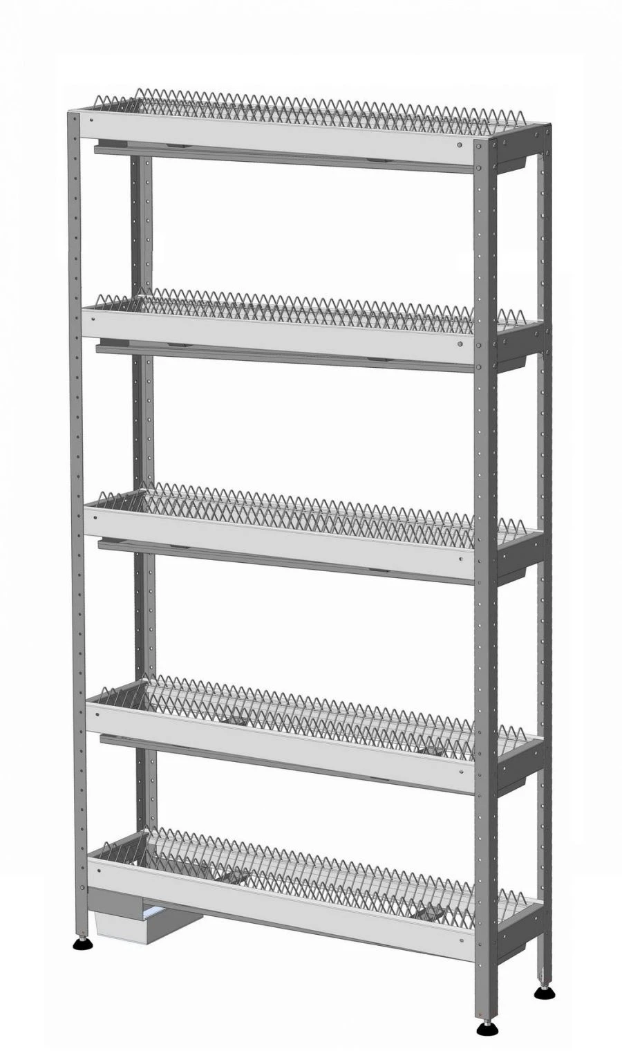 Rack for plates C-5T-0,3/0,9/1,8