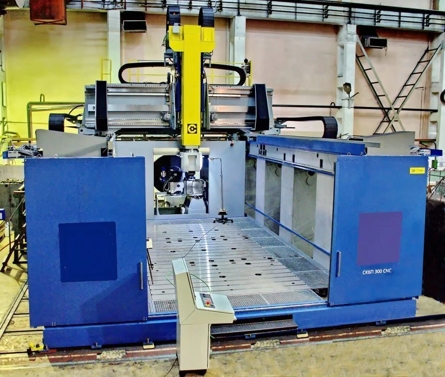 Gantry type milling machining centre model SK6P and its modifications